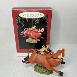 Hallmark Disney Keepsake Ornament: 1997 Timon and Pumbaa Lion King